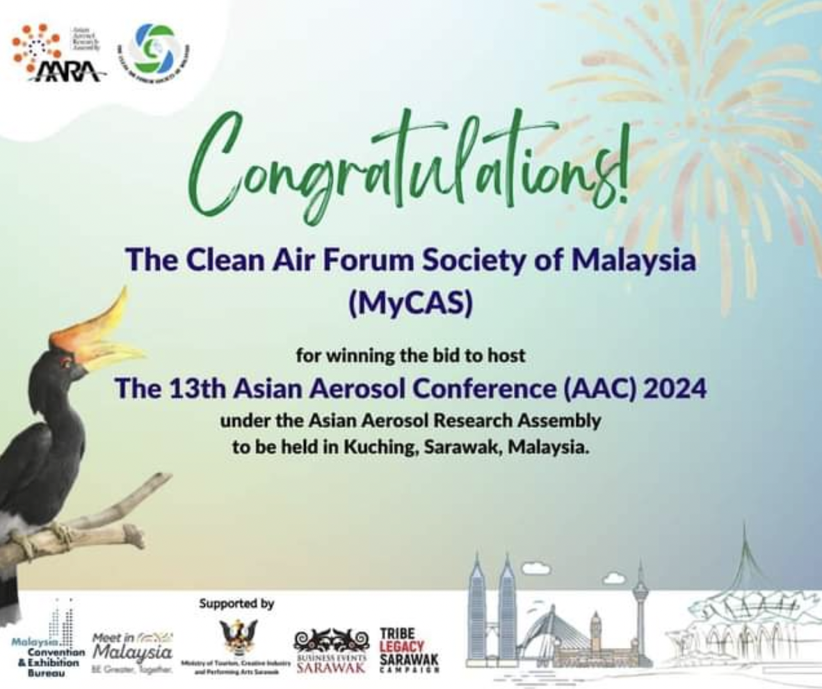 The 13th Asian Aerosol Conference (AAC) 2024 MYCAS